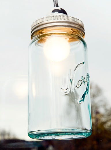 Lampe av Norgesglass Lampe av Norgesglass